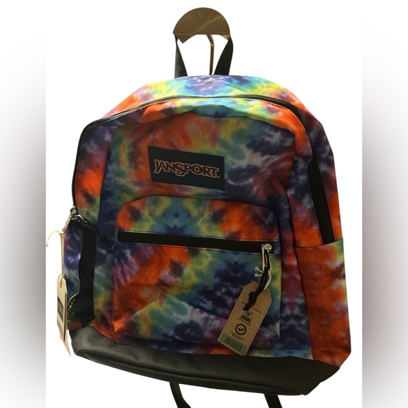 blue and orange jansport backpack Cross Town 17